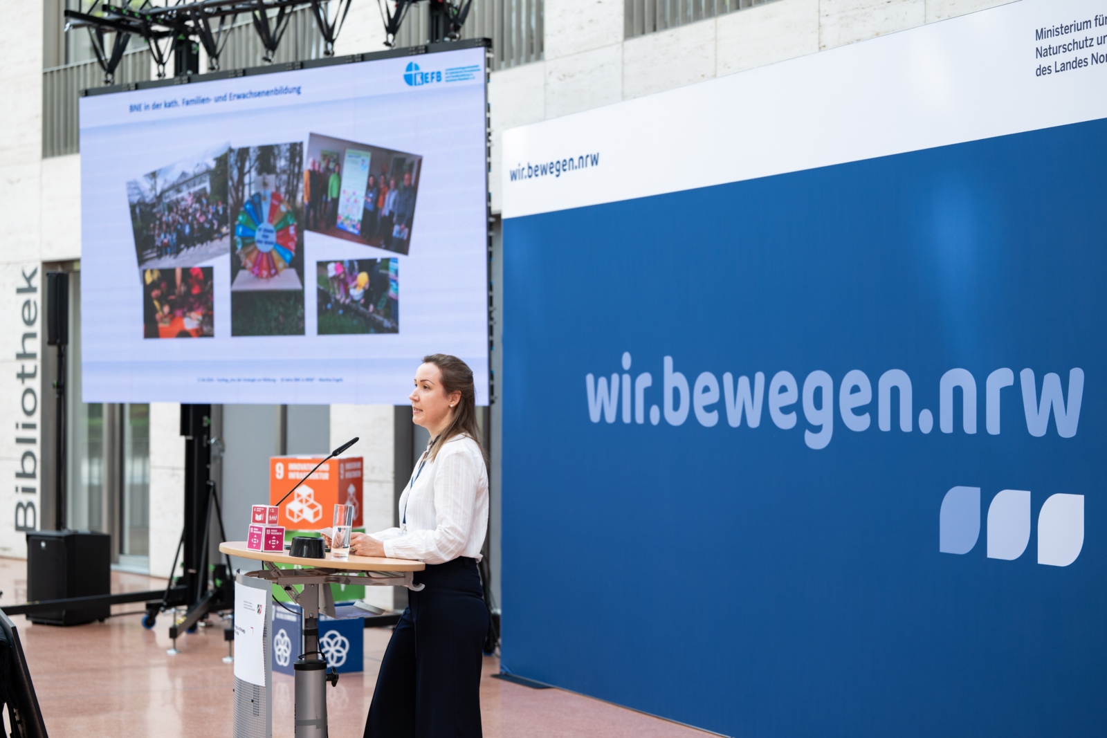 10-jährigen Jubiläum der BNE-Strategie NRW, Martina Engels