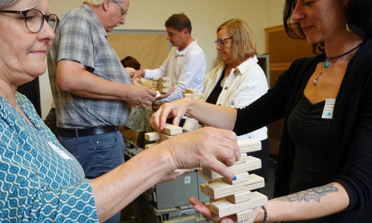Workshop: Archikulpturen - Birgit Frank (Bleiberger Fabrik), Garvin Dickhof