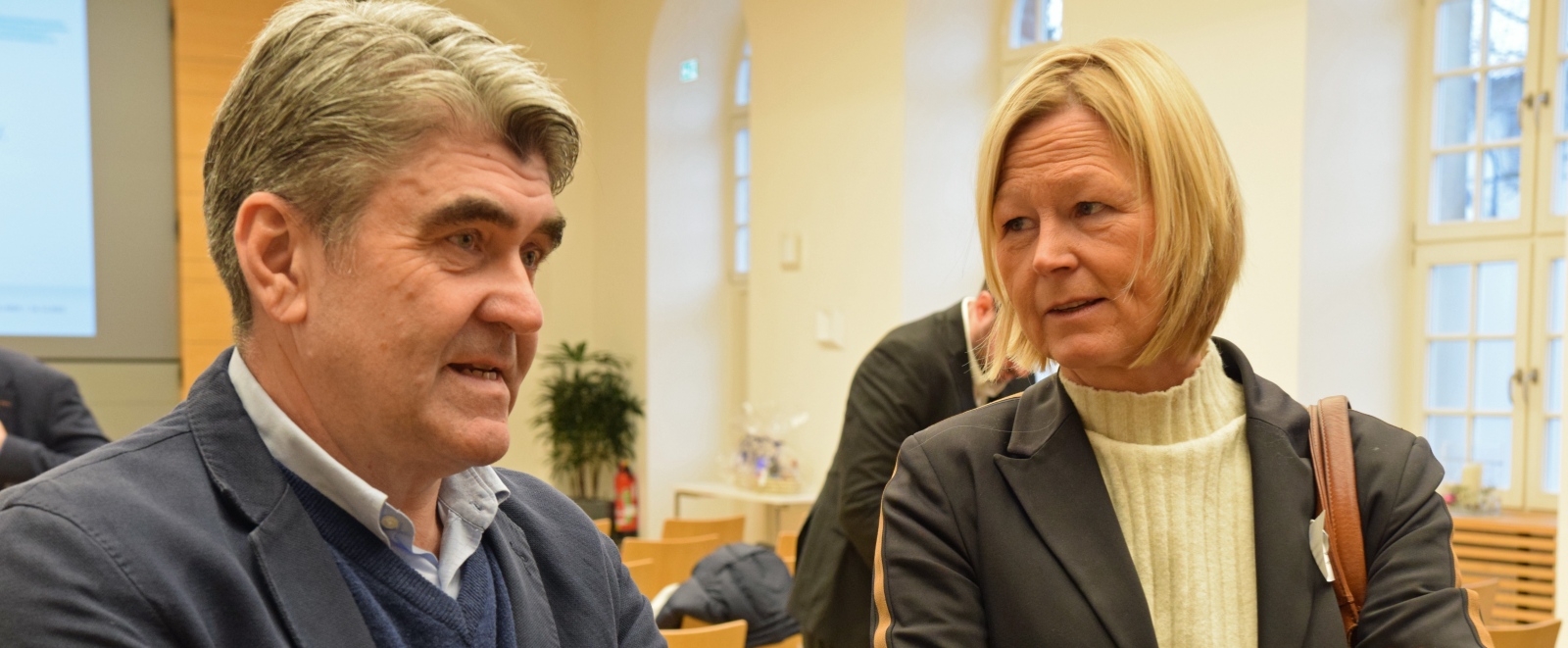 Dietmar Mantel und Dr. Christiane Mateika